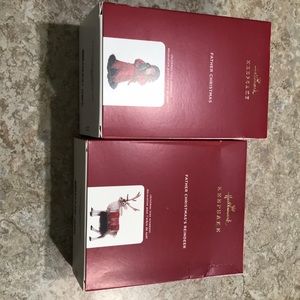 Hallmark 2020 Father Christmas Santa And reindeer